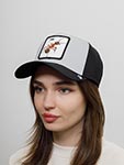 Бейсболка GOORIN BROTHERS арт. 101-1433 (черный / светло-серый)